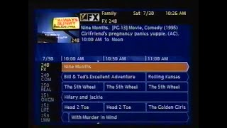 DirecTV Digital GuideChannel Flipping  July 30 2005 [upl. by Annahsal]