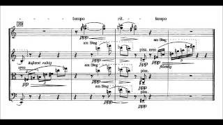 Anton Webern Five movements for string quartet op 5 [upl. by Nawor]