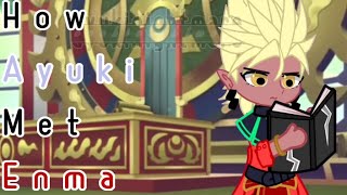 How Ayuki Met Enma  Gacha Club Skit  YoKai Watch  PASSIVE AU [upl. by Madian]