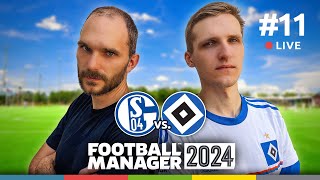 Saisonauftakt – Schalke zurück in der Bundesliga  FM24 vs Jonukas 11 [upl. by Nylirek]