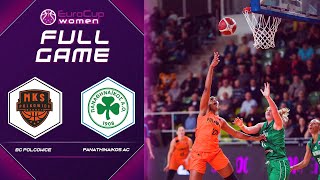 BC Polkowice v Panathinaikos AC  Full Game  EuroCup Women 202122 [upl. by Eugatnom533]