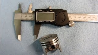 How To Accurately Measure a Piston [upl. by Onirefez]