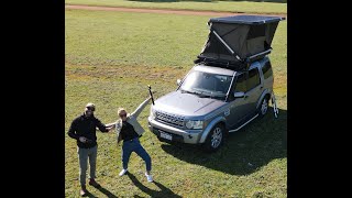 Quick Review  Dune 4WD Nomad Deluxe Hardtop Rooftop Tent  4K [upl. by Skillern319]