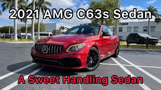 2021 AMG C63s Sedan  The End Of The V8 [upl. by Evelina]