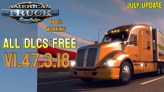 ALL DLC FOR FREE American Truck Simulator v147314 JUNE UPDATE [upl. by Wheaton]