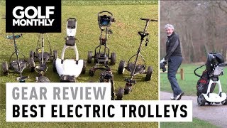 Best Electric Trolleys 2018 I Golf Monthly [upl. by Oicinoid]