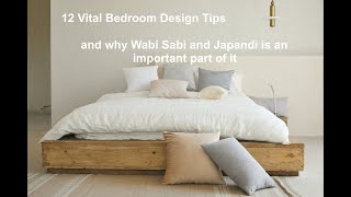 12 vital tips designing your bedroom Wabi Sabi and Japandi influence [upl. by Agathy]