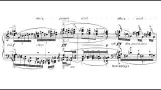 György Ligeti  Études for Piano Book 1 No 5 56 [upl. by Leacim]