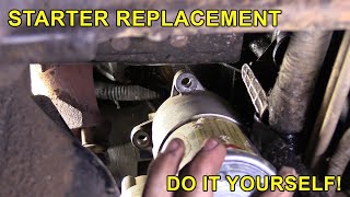 How to Remove and Replace a Starter [upl. by Bradeord]