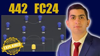 442 Formation Creating Chances amp Best Meta Custom Tactics  FC24 [upl. by Gypsy957]