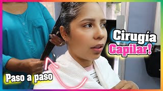 CIRUGÍA CAPILAR ORGANICA PASO A PASO  VLOG ♡│Mirianny [upl. by Laehcor]