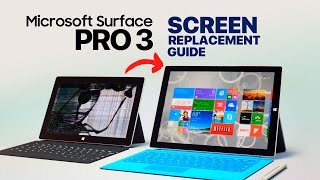 Microsoft Surface Pro 3 LCD Screen Replacement [upl. by Ashraf]