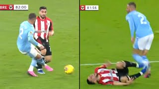 Kyle Walker Takes his Revenge on Neal Maupay 😱😳  Walker Smashed Maupay  Man City vs Brentford 10 [upl. by Llennol]