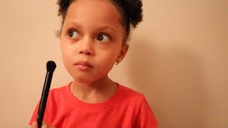 ASMR toddler doing your makeup roleplay  VERY CUTE AND RELAXING [upl. by Hyrup]