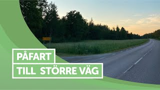 Ta körkort  Påfart till större väg [upl. by Salkin129]