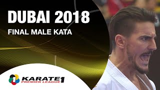 Damian QUINTERO vs Ryo KIYUNA Dubai 2018 Karate 1Premier League  WORLD KARATE FEDERATION [upl. by Yrneh234]