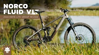 Norco Fluid VLT C1 140 Review  2024 eMTB Lite Group Review [upl. by Attenev]