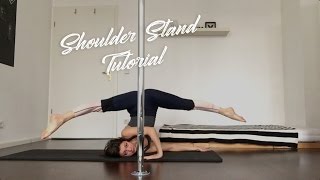 How to do a Shoulder Stand  Tutorial [upl. by Roselyn]