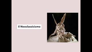 Letteratura italiana  il Neoclassicismo [upl. by Eednam]