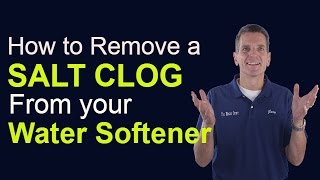 How to Remove a Salt Clog from Your Water Softener [upl. by Cadel]