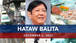 UNTV Hataw Balita Pilipinas  December 2 2022 [upl. by Rep]