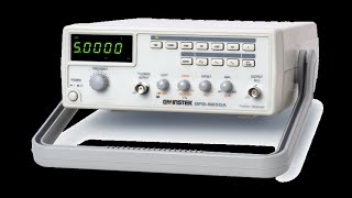 Intro to the Function Generator using GW Instek GFG8250A [upl. by Lamhaj]