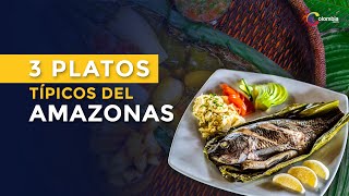 3 platos típicos más reconocidos del Amazonas  Gastronomía Colombiana [upl. by Ecinnahs]