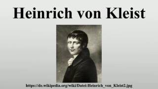 Heinrich von Kleist [upl. by Emse]