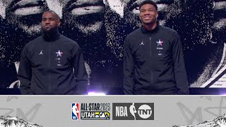 Full 2023 NBA AllStar Introductions  NBA on TNT [upl. by Llerrit]