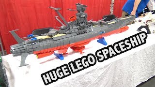 LEGO Space Battleship Yamato  BrickFair Virginia 2017 [upl. by Nazar]