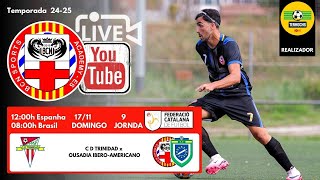 Ousadia IberoAmericano FC x Trinidad C D A  Rodada 9 [upl. by Halyhs451]