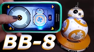 Unboxing and Testing BB8 AppEnabled Droid  SPHERO Star Wars Toy [upl. by Artur]