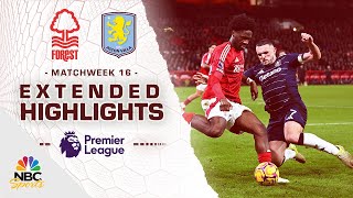 Nottingham Forest v Aston Villa  PREMIER LEAGUE HIGHLIGHTS  12142024  NBC Sports [upl. by Ingra133]