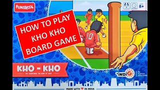 How to play Kho Kho Board game [upl. by Ztnarf]