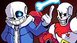 PAPYRUS SANS GASTER  Friday Night Funkin Undertale [upl. by Asilehs]