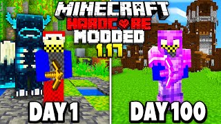 100 Days  MODDED 117 Hardcore Minecraft [upl. by Gnap438]