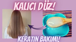 Japon sırrı🌿Uzun süre kalıcı saç düzleştirmeye doğal ve etkili keratin [upl. by Derrej645]