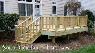 Solo Deck Build Time Lapse [upl. by Napier130]