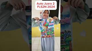 Auto Juara 2 Lomba Gambar Bercerita FLS2N 2024 [upl. by Dorrehs]