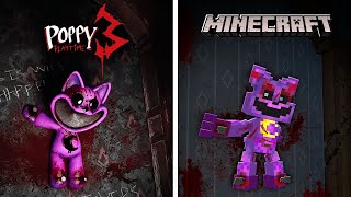 I Remade POPPY PLAYTIME 3 Trailer In Minecraft  FanMade [upl. by Cavil29]