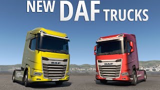 ETS2 New Trucks DAF XGXG Overview  Euro Truck Simulator 2 [upl. by Airamat]