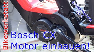 Bosch CX eBike Motor Gen4 einbauen [upl. by Corri27]