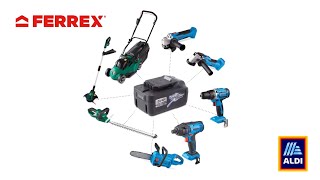 Review of the all new Ferrex Battery Powered Tool by Aldi [upl. by Nnyleak748]