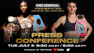 Claressa Shields vs Savannah Marshall  KICKOFF PRESS CONFERENCE [upl. by Ramses]