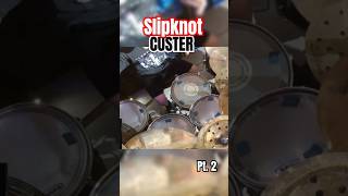 SLIPKNOT  CUSTER  SHORT  DRUM COVER slipknot Custer shorts 🥁drumcover pt 2 [upl. by Fletch]