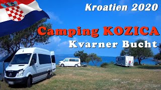 Kroatien Campingplatz Kozica  Kvarner Bucht [upl. by Anale]