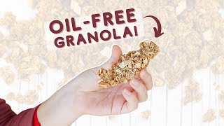 Easy Healthy WFPB Granola OilFree VEGAN amp Refined Sugar Free Recipe from Shane amp Simple [upl. by Dej]