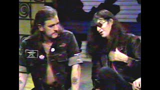 Joey Ramone amp Lemmy talk Morrissey 1992 [upl. by Morlee]