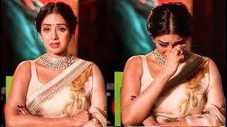 Sridevi Crying In Her Last Interview  Emotional Speech [upl. by Lowenstein497]