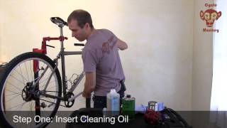 Cycle Monkey How To Rohloff SPEEDHUB 50014 Oil Change [upl. by Enajyram]